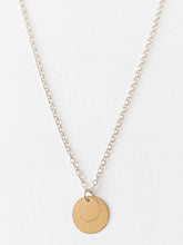 Load image into Gallery viewer, 14K Double Moon Necklace
